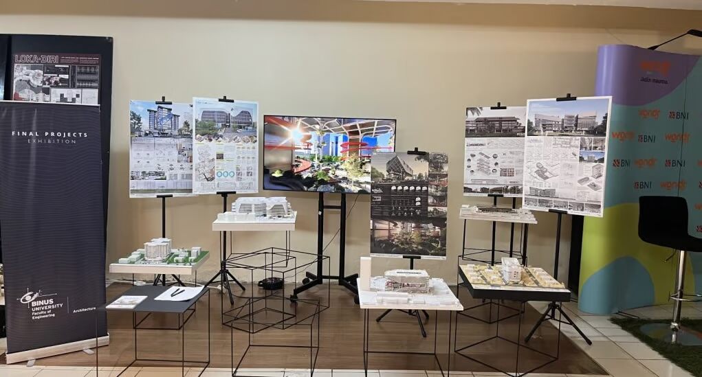 Mahasiswa Arsitektur BINUS University Tampilkan Karya Visioner dan Human-Centered Design di Jakarta Architecture Festival (JAF) 2025