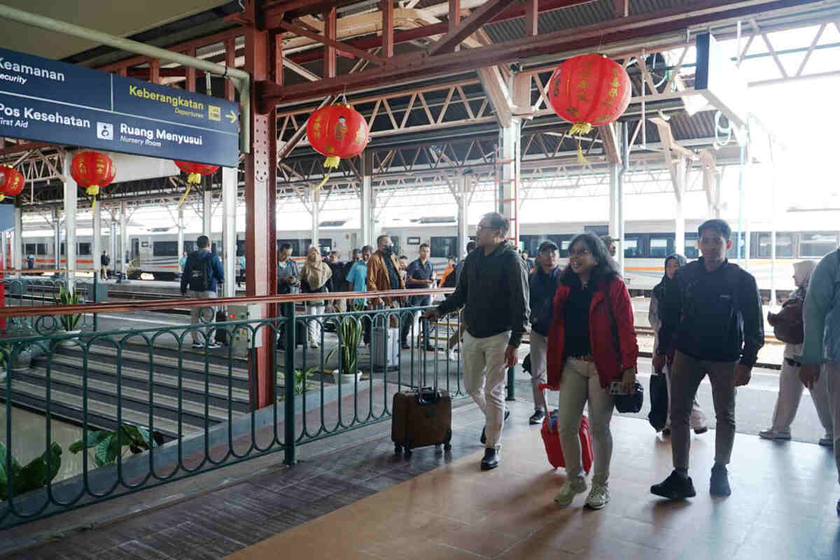 Libur Tahun Baru Imlek, KAI Daop 4 Semarang Sediakan 83 Ribuan Tempat Duduk